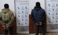 Fueron capturados mientras huían: dos detenidos por robo