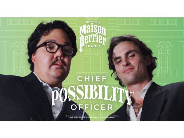 MAISON PERRIER Unveils Dynamic Duo Charles Mackenzie and Josh Koby as Inaugural Chief Possibility Officers, Ready to Inspire Canadians to Make Moments Momentous