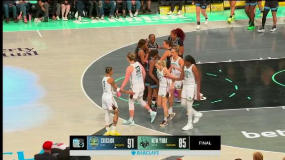 Cardoso has 22 and 16 rebounds, Reese adds 21 and 10; Sky beats Liberty to snap 5