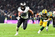 Cowboys vs. Eagles TNF Start 'Em, Sit 'Em: AJ Brown, DeVonta Smith, George Pickens, Dallas Goedert, Jake Ferguson, Javonte Williams, Jaydon Blue, Jalen Hurts