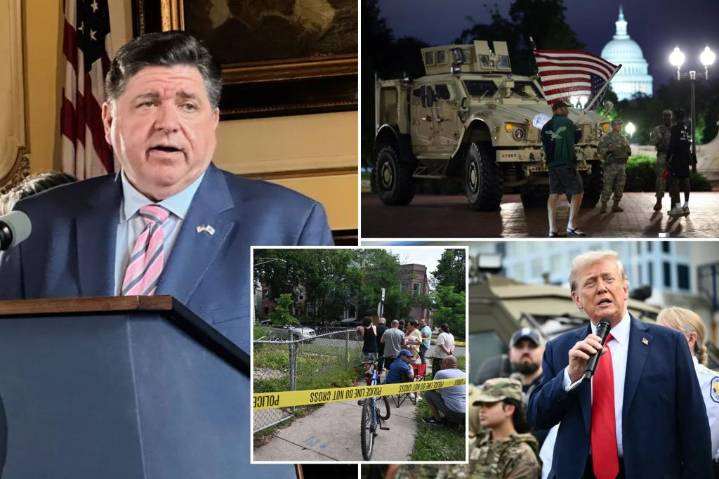 Illinois Gov. Pritzker says Trump trying to 'manufacture a crisis' as admin plans National Guard deployment to Chicago