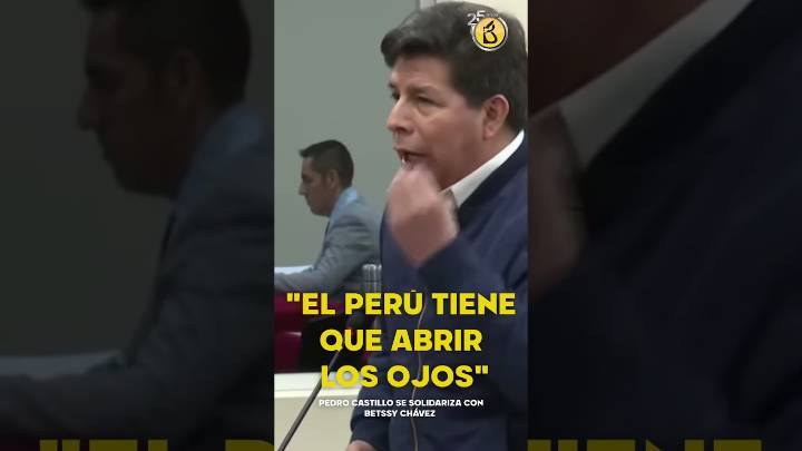 Pedro Castillo se solidariza con Betssy Chávez (VIDEO)