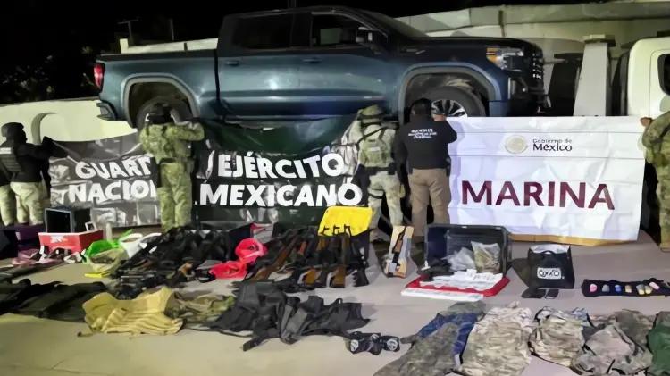 Aseguran más de 300 armas y casi 58 mil cartuchos en operativos coordinados en Sonora