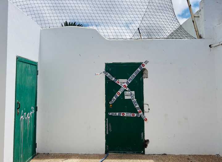 El PSOE critica el cierre de la cancha de El Hoyo en Teguise