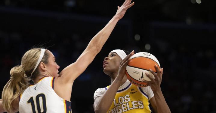 Late Sparks turnover seals loss to Indiana Fever as Caitlin Clark watches from sideline