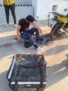 Accidentes dejan repartidores lesionados en Ciudad Valles