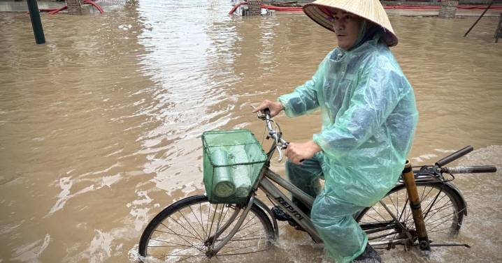 Aguaceros provocan inundaciones, deslizamientos y 8 muertes en Vietnam y Tailandia