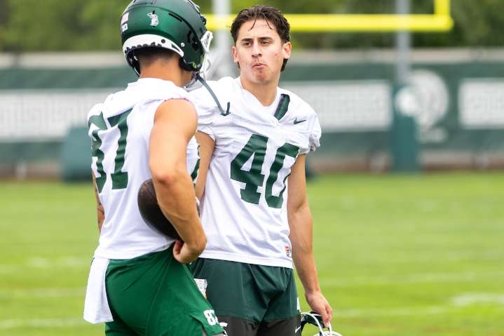 Michigan State may have to rely on walk-on kicker who took entire year off from football
