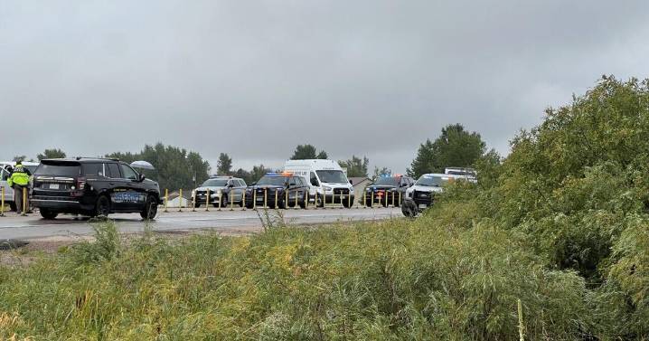 El Paso County crash closes U.S. 24 near Falcon