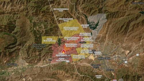 Canyon Fire: Brush fire burning near Lake Piru in Ventura County, evacuation orders in effect