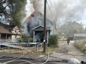 One person in critical condition due to house fire on Sherman Street in Spokane