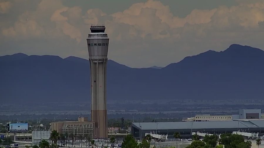 Severe storms move across Las Vegas valley