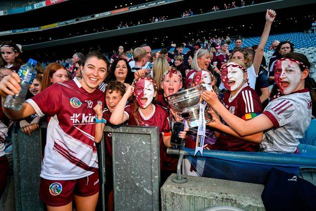 ‘It’s been a bit of a roller-coaster’ – Down native Niamh Mallon revels in Galway triumph to notch unique treble