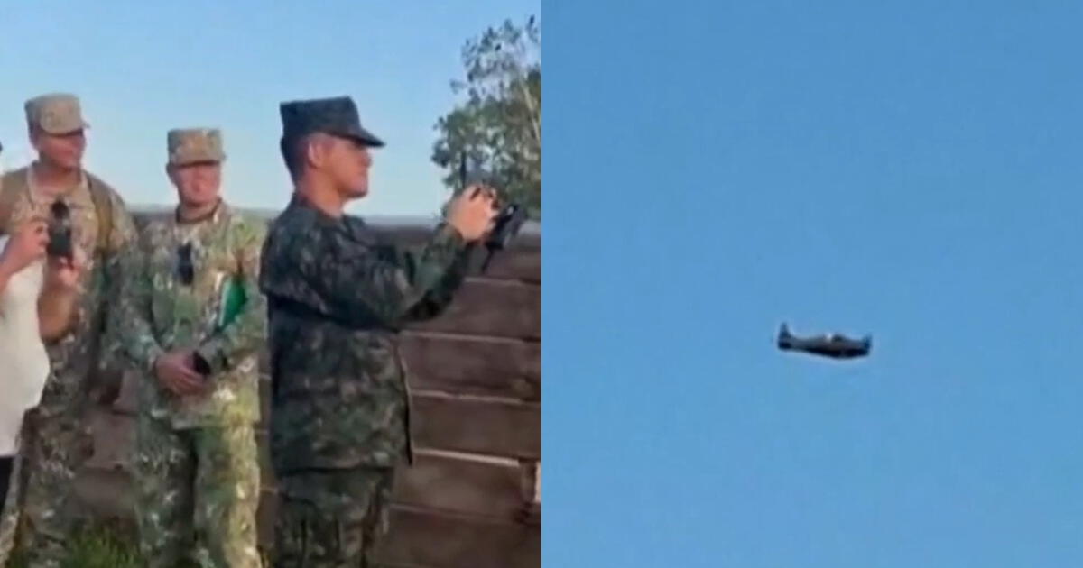 Tensión limítrofe entre Perú y Colombia: captan avión colombiano sobrevolando el distrito de Santa Rosa