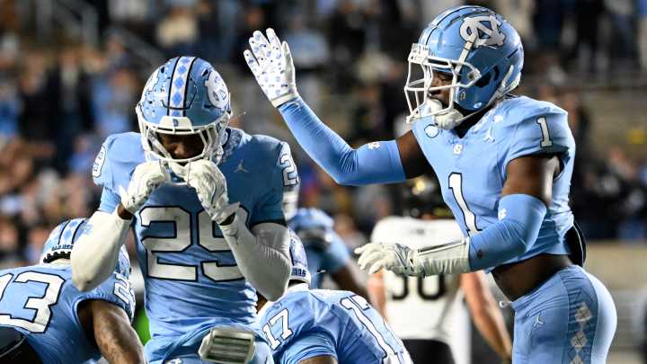 See our UNC football game-by-game score predictions for 2025