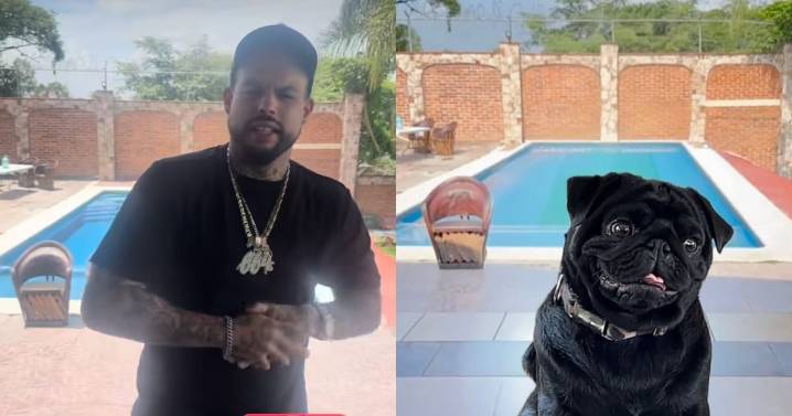 Pepe Aguilar se burla de Emiliano Aguilar con su perro en Instagram