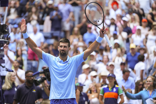 Djokovic pierde 1er set ante tenista proveniente de clasificación pero avanza a 3ra ronda de US Open