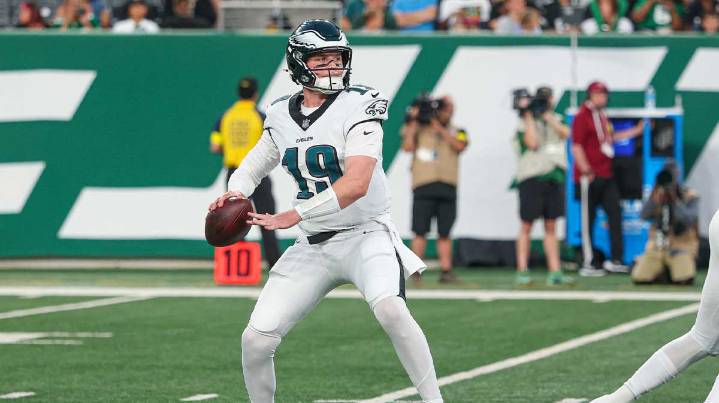 Eagles release rookie QB Kyle McCord despite strong training camp