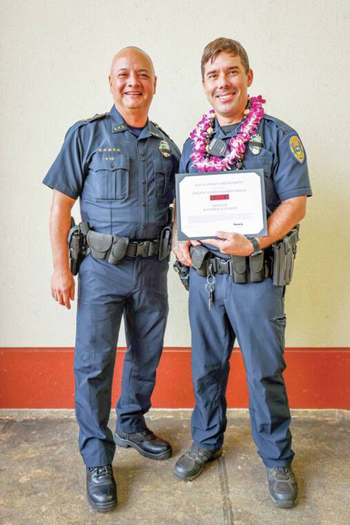 KPD officer recognized for heroic rescue