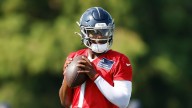 Titans QB Cam Ward scuffles with DT Jeffery Simmons in camp