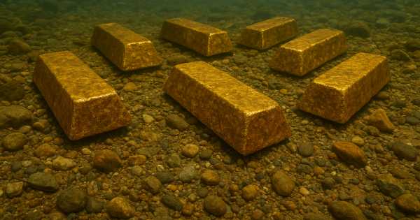 El hallazgo del siglo: descubren toneladas de lingotes en el fondo de un rio y le pertenece todo a un solo país