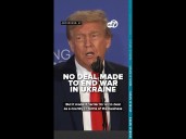 Trump says there is 'no deal until there is a deal' after meeting with Putin in Alaska