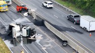 Truck rollover shuts Route 22 in both directions through Bethlehem area