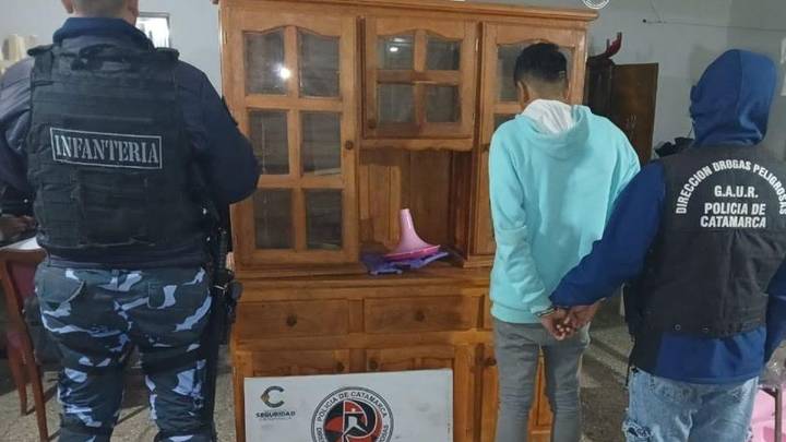 Secuestraron marihuana y detuvieron a un joven en Tinogasta
