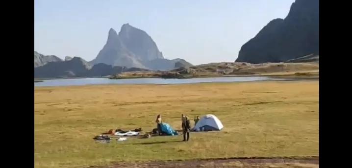 Hasta 86 sanciones este fin de semana por acampar ilegalmente junto al ibón de Anayet