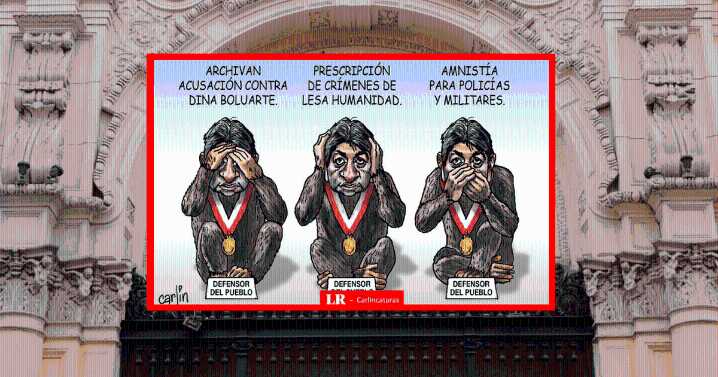 Ciego, sordo y mudo: Carlincatura retrata el silencio de la autoridad ante la impunidad del poder