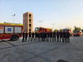 Bomberos de Málaga se desplazan a Ourense para colaborar