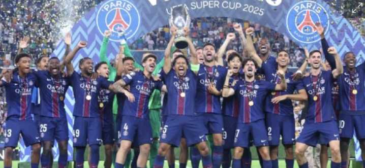 Tras remontar, el PSG gana la Supercopa de Europa en los penales