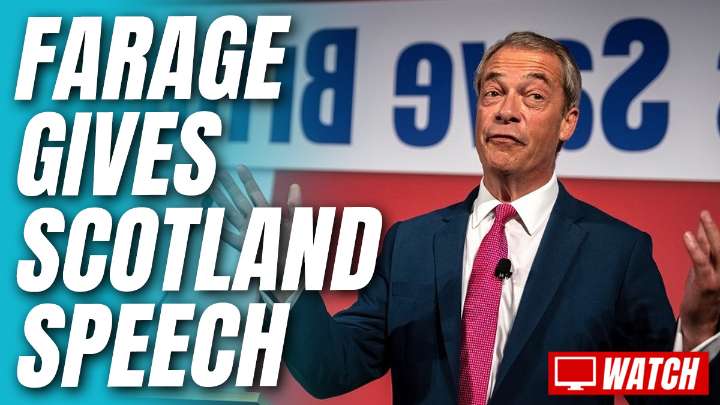 LIVE: Nigel Farage Makes 'Special Announcement' in Edinburgh