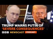 Has President Trump got tougher on Putin after speaking to European leaders?