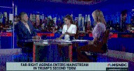 'Hoo boy!': MSNBC hosts stunned by Trump mainstreaming far