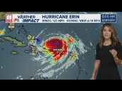 Latest on Hurricane Erin