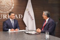 Gobernador de Tamaulipas mantiene reunión de seguridad con Omar García Harfuch