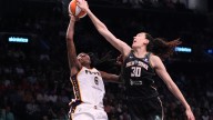 Breanna Stewart recovering from bone bruise in knee targets return by end of the month