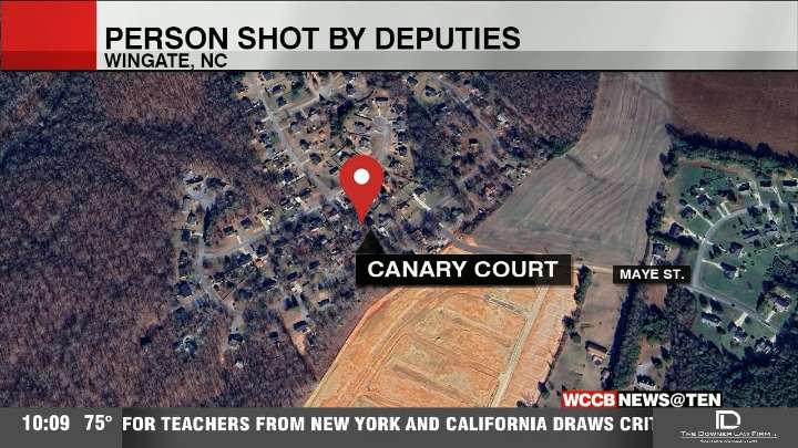 Union Co. Sheriff's Deputies shoot person during domestic disturbance