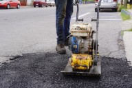 Las zonas que se atienden hoy con bacheo