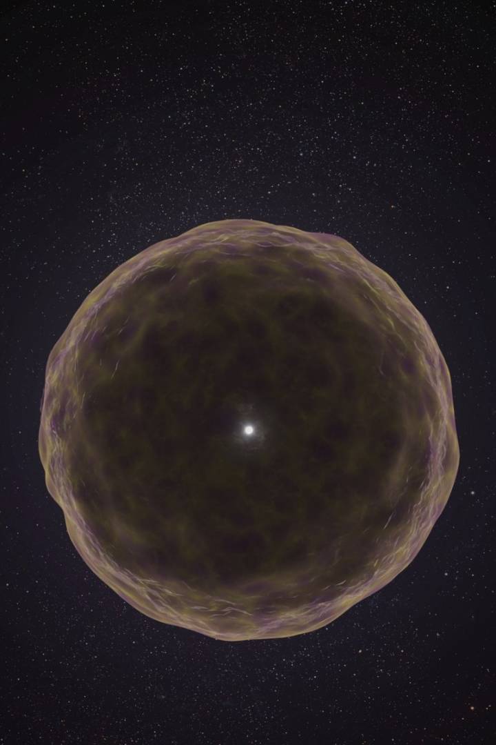 Scientists get a rare peek inside of an exploding star