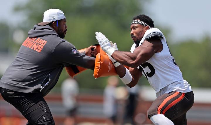 Myles Garrett’s 100 mph speeding citation ‘extremely disappointing’ Kevin Stefanski says