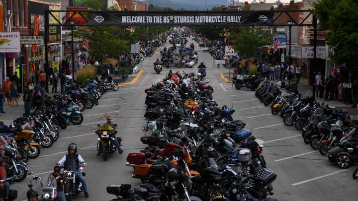 1 motorcyclist dead, 17 injured during Sturgis rally, officials say