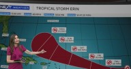 Tropical Storm Erin will likely strengthen into a hurricane by week's end