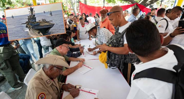 Venezuela: Nicolás Maduro convoca otro alistamiento militar para hacerle frente a los Estados Unidos