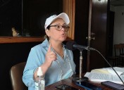 Gobernadora Lizeta estuvo a punto de sufrir un accidente de tránsito