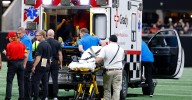 Lions, Falcons forfeit final quarter after Morice Norris taken off in ambulance