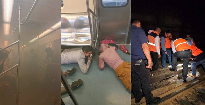 Corto circuito en Línea 2 obliga a evacuar a pasajeros atrapados en túneles y andenes [VIDEO]
