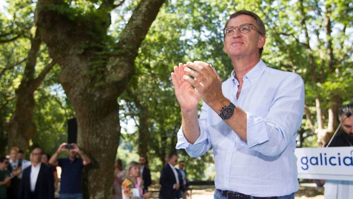 Feijóo abre el curso político en un acto en Pontevedra junto a Alfonso Rueda