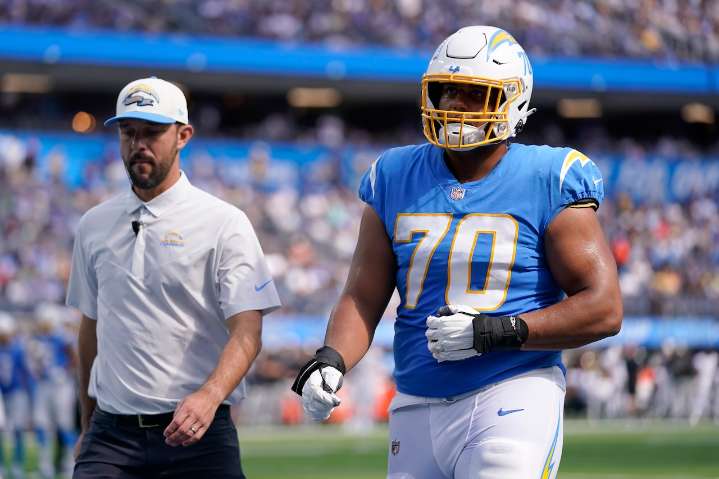 Chargers lose All-Pro tackle for the season just two weeks after signing massive extension